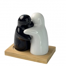 Набор для специй из керамики (соль и перец) Olens Объятия Набор для специй из керамики (соль и перец) Olens Объятия