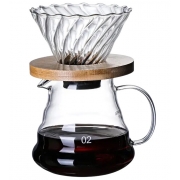 Пуровер стеклянный "Джима" Olens 600 мл