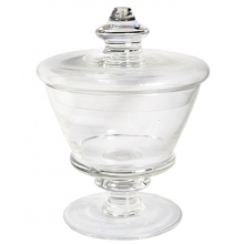 Сахарница стеклянная с крышкой Конфитюр 500 мл