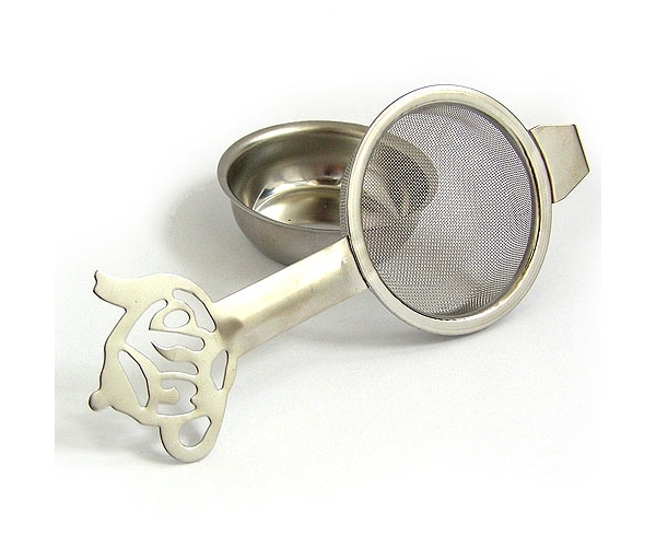 Сито для заваривания чая с ручками и подставкой Эгоист