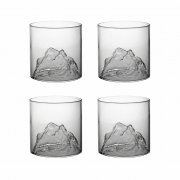 Набор стаканов для виски Olens Холодная Гора 280 мл 4 шт