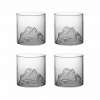 Набор стаканов для виски Olens Холодная Гора 280 мл 4 шт