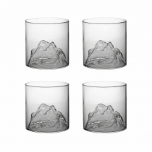 Набор стаканов для виски Olens Холодная Гора 280 мл 4 шт
