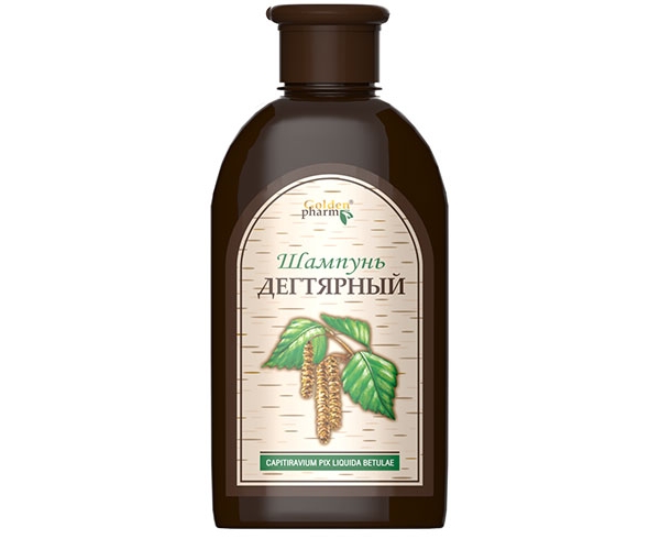Дегтярный шампунь Golden Pharm 250 мл (4823015915413)