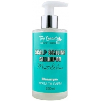 Шампунь для глубокого очищения Top Beauty Мята и Лайм 250 мл Шампунь для глубокого очищения Top Beauty Мята и Лайм 250 мл
