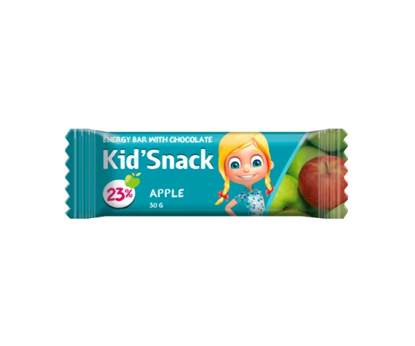 Энергетический батончик Kid'Snack Яблоко 30 г 12 шт