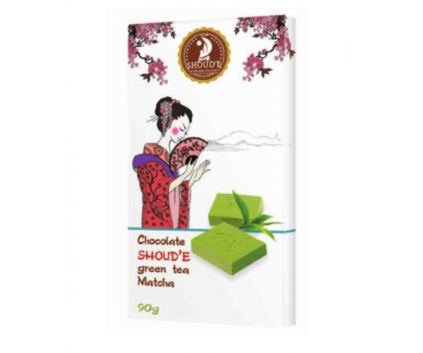 Шоколад SHOUD'E зелёный чай Matcha 90 г