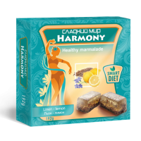 Натуральный мармелад Harmony семена Льна-лимон  без сахара 192 г 