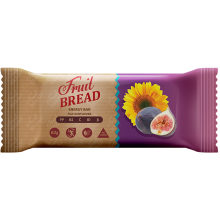 Энергетический батончик Fruit Bread Инжир-подсолнечник 60 г 12 шт