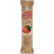 Энергетический батончик Fruit Bread Клубника 30 г 20 шт