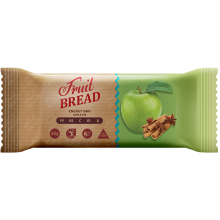 Энергетический батончик Fruit Bread Яблочный пирог 60 г 12 шт