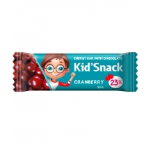 Энергетический батончик Kid'Snack Клюква 30 г 12 шт