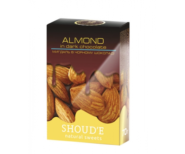 Миндаль в шоколаде SHOUD’E 70 г