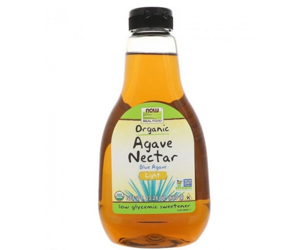 Агавы сироп Now Foods органический светлый 660 г