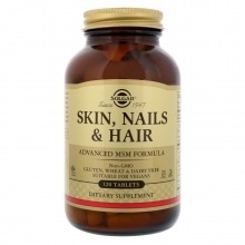 Витамины Solgar для кожи, ногтей и волос (Skin, Nails, Hair) 120 таблеток