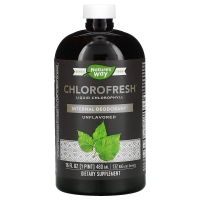 Жидкий хлорофилл Nature's Way Chlorofresh без добавок 473 мл 
