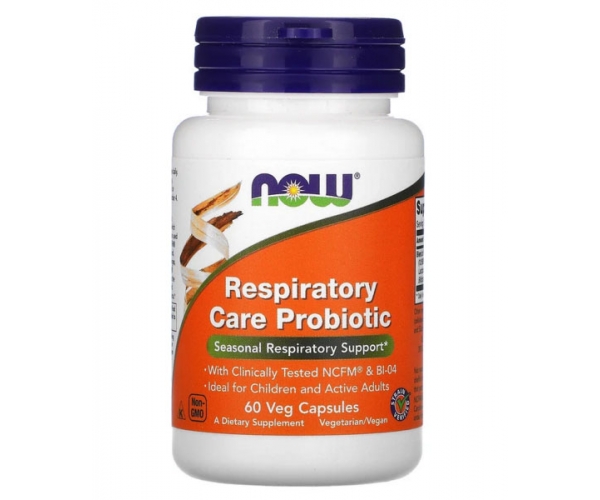 Пробиотики для поддержки дыхательной системы Now Foods 12 млрд 60 капсул