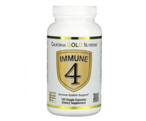 Витаминно-минеральный комплекс California Gold Nutrition Immune 4 180 капсул