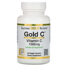Витамин C California Gold Nutrition 1000 МЕ 60 капсул