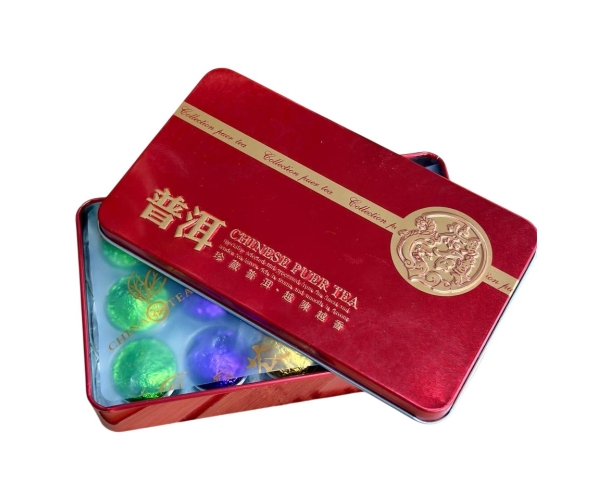 Чай Пуэр ШУ в Мини-Точах в коробке по 5 г 15 шт