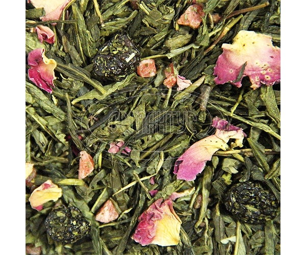 Марципан зеленый чай (бутоны чайной розы, вишня, миндаль) 50 г