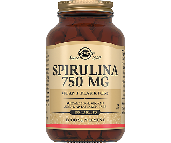 Спирулина в таблетках Солгар / Solgar